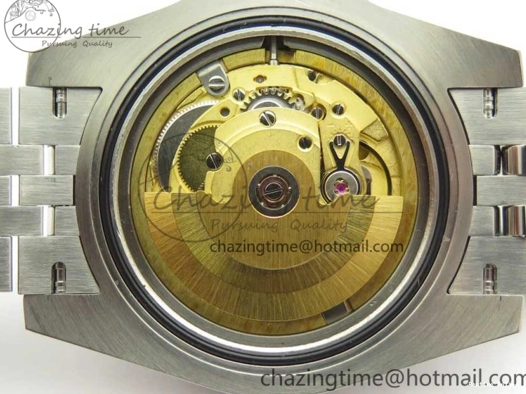 0201 UrbanChic GMT-Master II 126710 BLRO BPF Black Green Ceramic Bezel SS Black Dial on SS Jubilee Bracelet A 3347